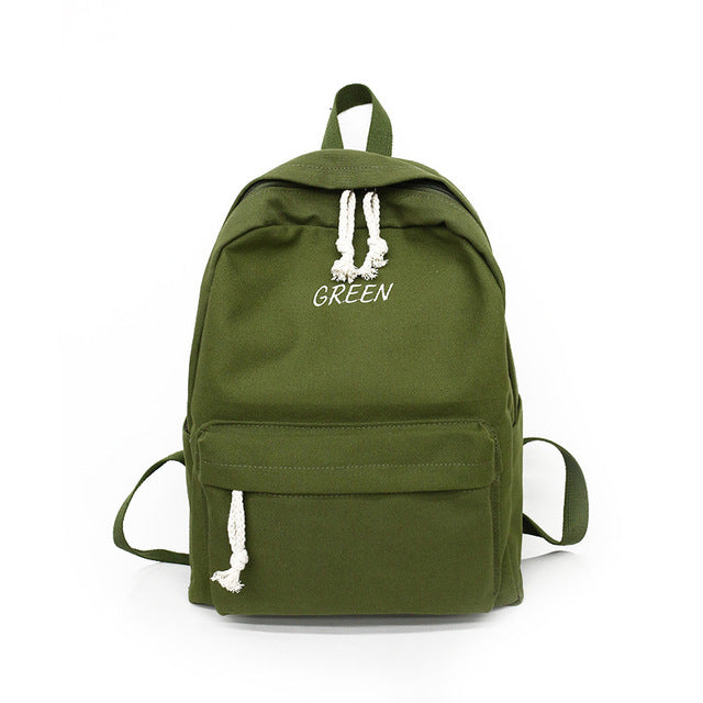 Women Colour Named Backpack