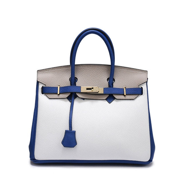 Women Luxury Leather Panelled Shoulder Bag