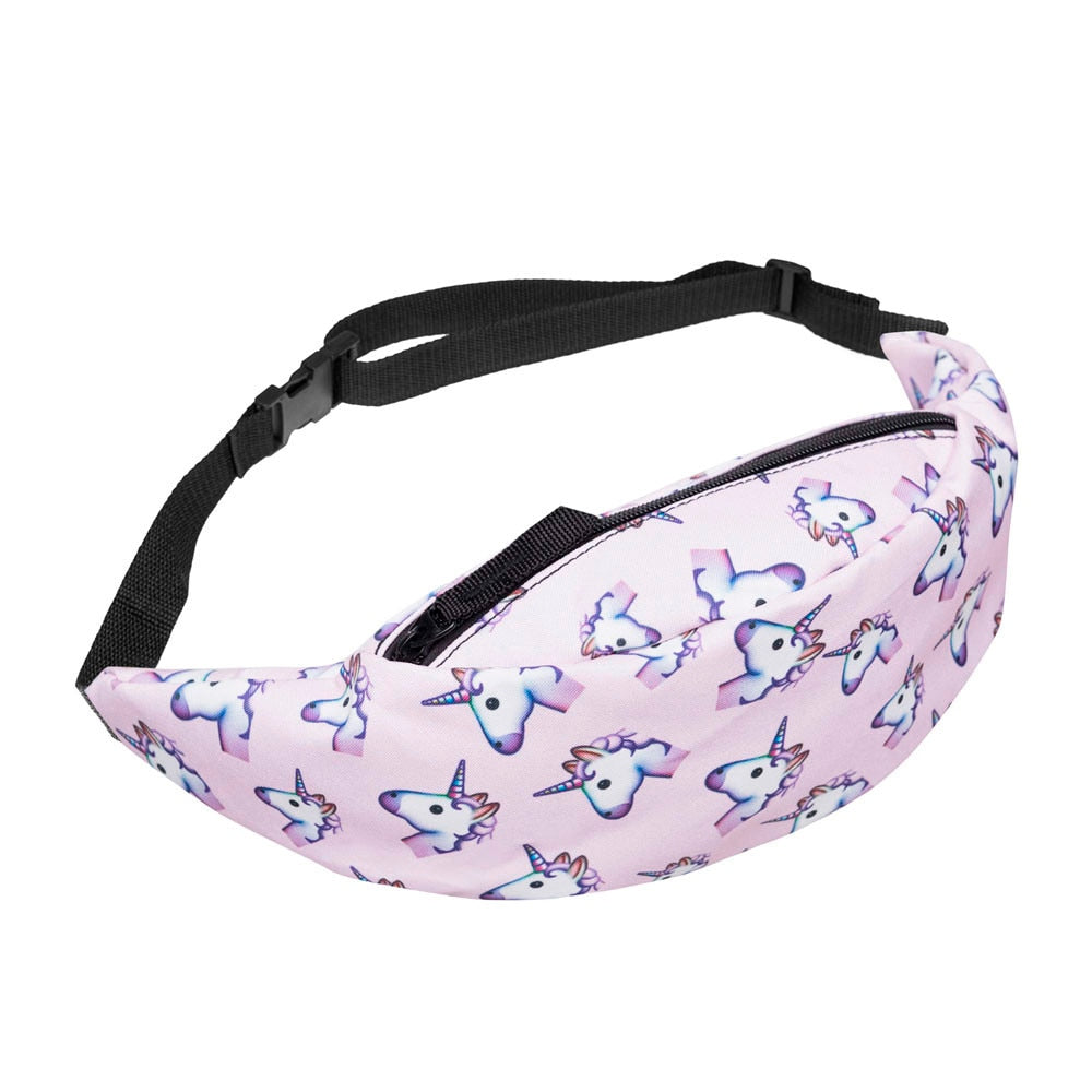 Women Unicorn Themed Waist Bag