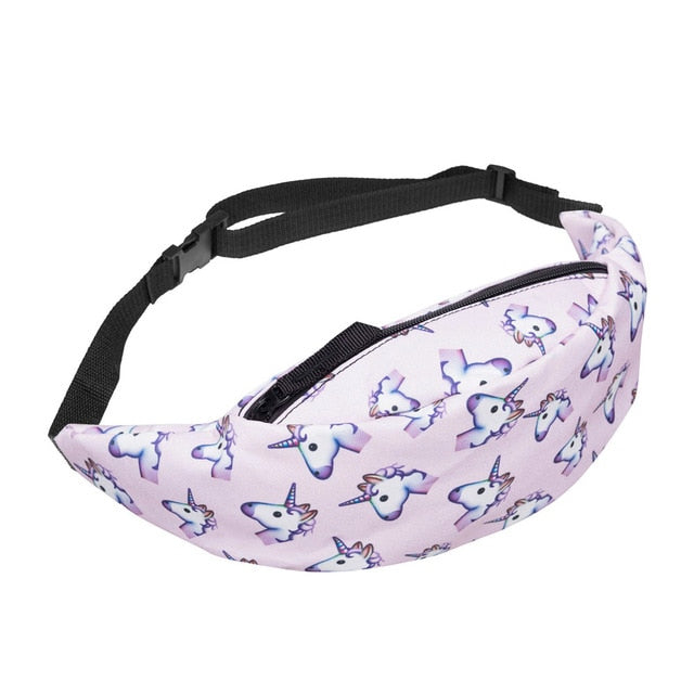 Women Unicorn Themed Waist Bag