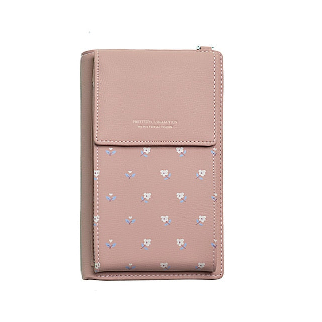 Women Large,Leather Shoulder Wallet